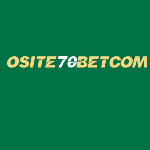 Logo da OSITE70BETCOM