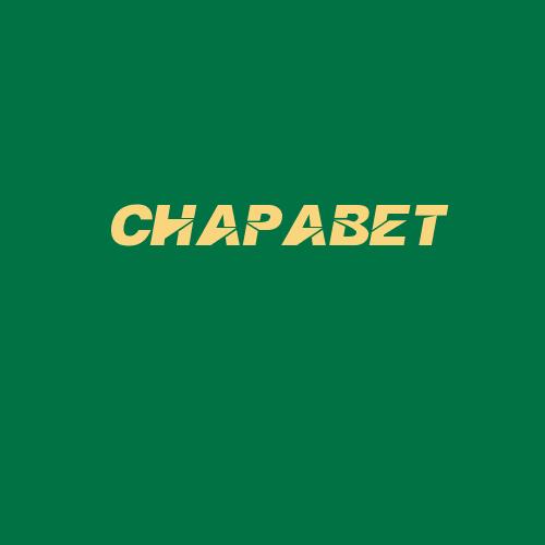 Logo da CHAPABET